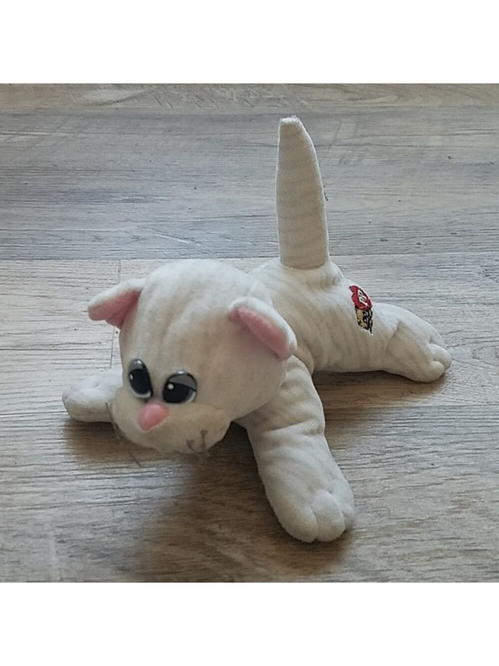 Pound Puppies Vintage 80s Mini Plush Cat, Collectible Toy